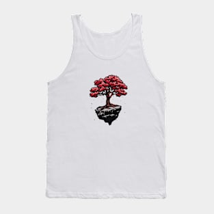 Single Cherry Tree | Japanese Classic Art Tank Top